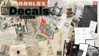 Decals Codes Paper Decals & Cork board tutorial  | Decals Ids | Bloxburg ROBLOX