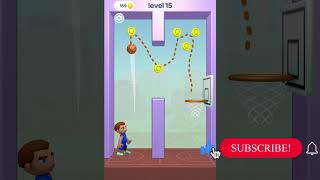 Doodle Dunk - Gameplay - (iOS, Android) - Levels Till The  End Of Video | Game Theory | Walkthrough screenshot 4