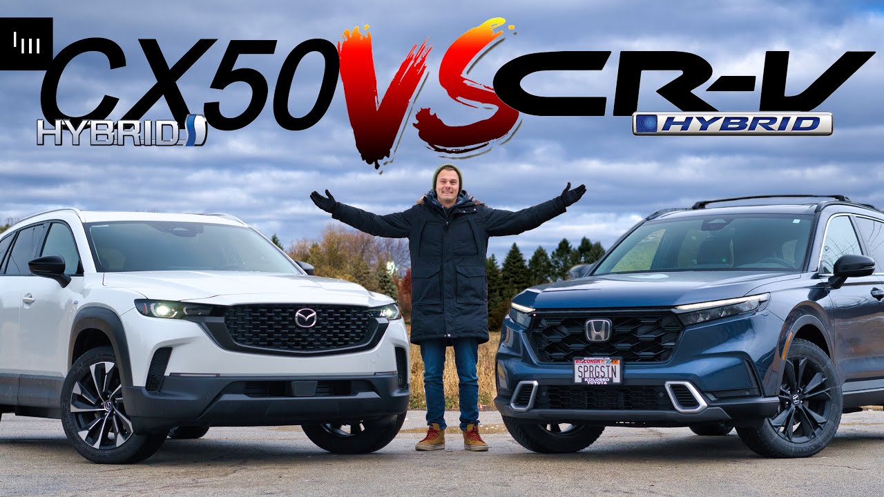 MAZDA CX50 HYBRID vs HONDA CRV HYBRID - The Best Of The Best