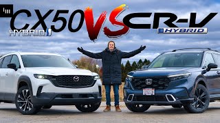 Mazda CX50 Hybrid vs Honda CRV Hybrid - The Best Of The Best