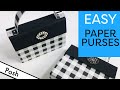 Wow simply the best paper purse easy diy paper pursefantastic christmas craft fair 2o20 idea