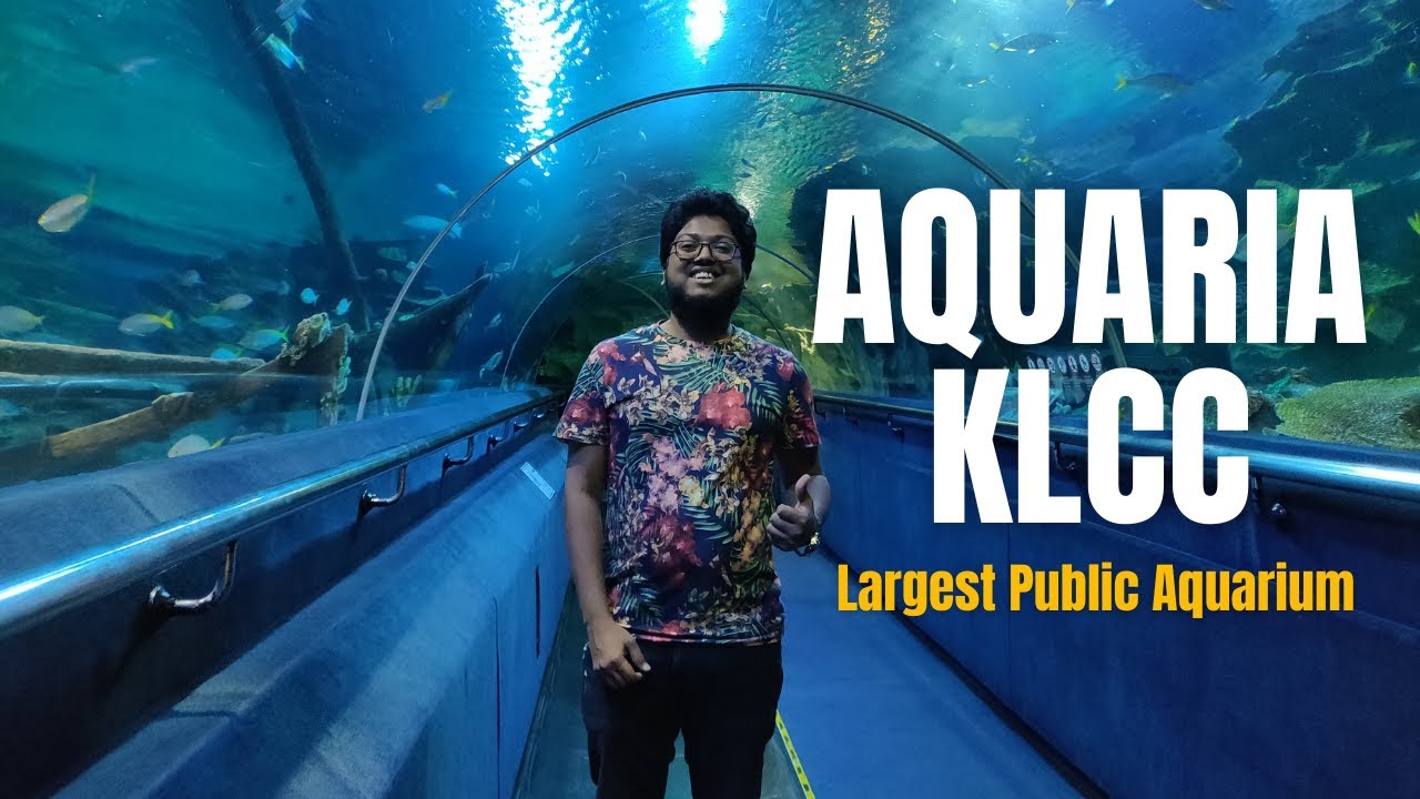 AQUARIA KLCC Largest Public Aquarium in South East Asia Underwater