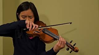 Anamarie Sutiono Violin GDYO audition 2023-2024