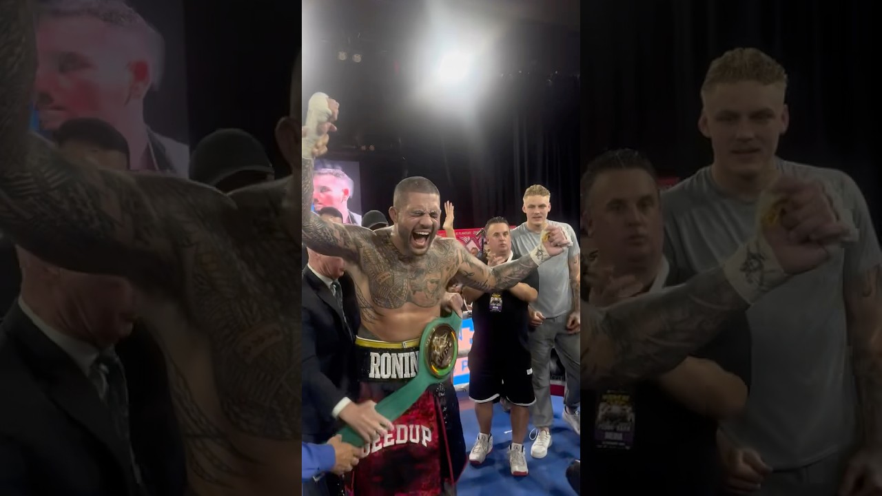 TYSON PEDRO is the WBC Bridgerweight International World Champion in his first pro boxing bout!😤🔥