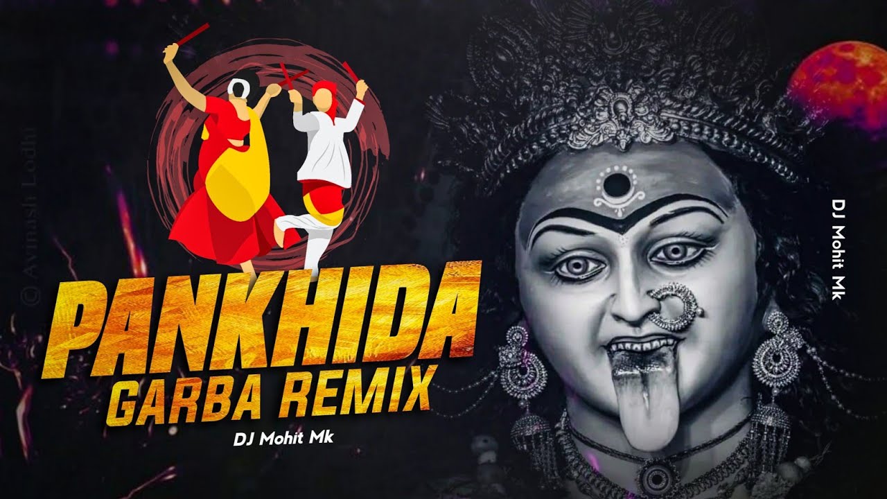 PANKHIDA DANDIYA REMIX DJ PRADEEP SMILEY   Navratri Garba   Dandiya Special Song  DJ Mohit Mk