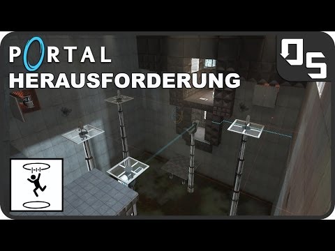 Portal | Testkammer 18 Herausforderung: Die wenigsten Portale [HD+]