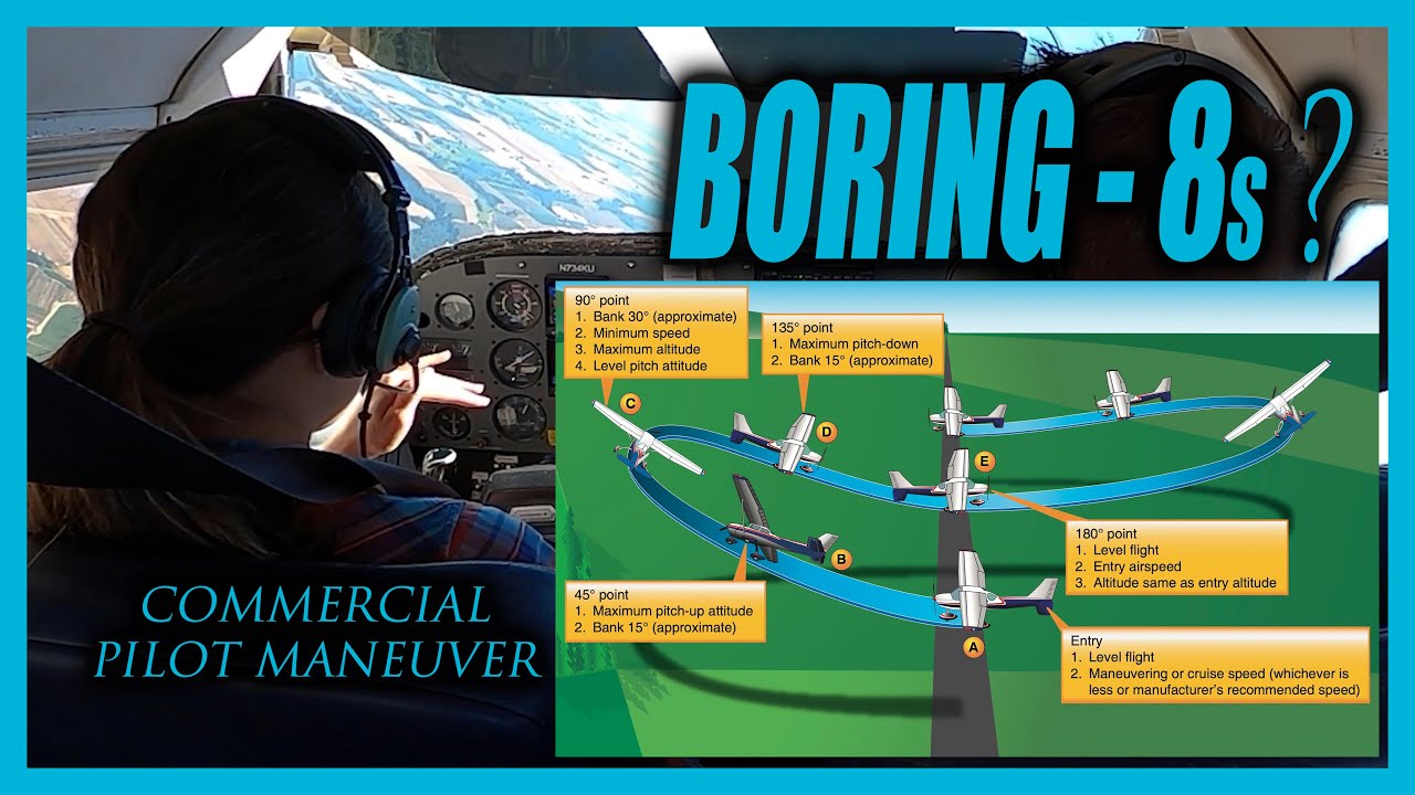 Teaching Lazy 8s - Commercial Pilot Maneuvers - YouTube