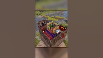 SPEEDRUN BASE! An Evening Survival Base - 2x2 rust base design