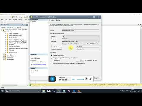 SQL Server Find free space within Database files