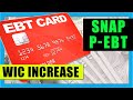 PANDEMIC EBT UPDATE: May SNAP Food Stamps, $375 SNAP for Children, WIC Voucher Increase, Summer EBT