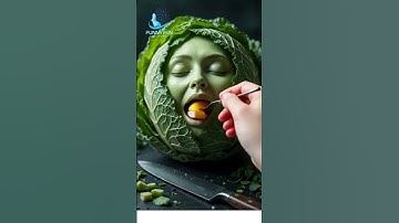 "Fruits with Faces: Ultra-Realistic 3D Sculptures That Look Alive | AI Art Magic"