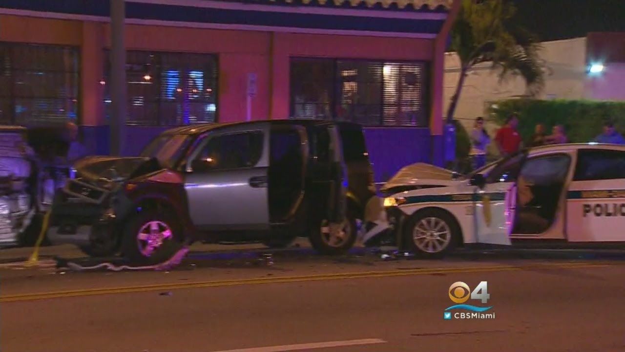 Driver Arrested For DUI After Causing 6-Car Crash Including MDPD ...