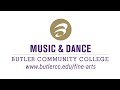 Butler community college music and dance