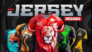 Best sports Jersey designs 2023!🔥Free Mockups🤑| Football & Cricket Shirts design|Asia cup final 2023