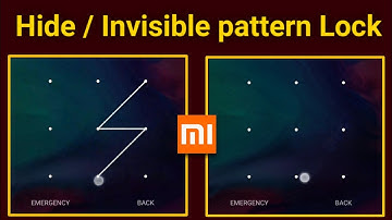 How To Make Your Pattern Password Invisible In Redmi Xiaomi Phone [Hindi]