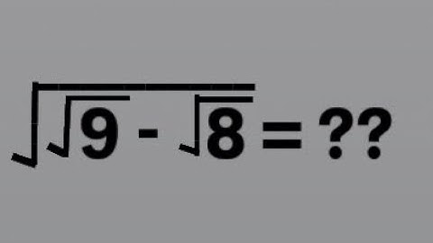 Math olympiad questions| square root simplification |can you solve? #matholympiadproblem#shortsfeed