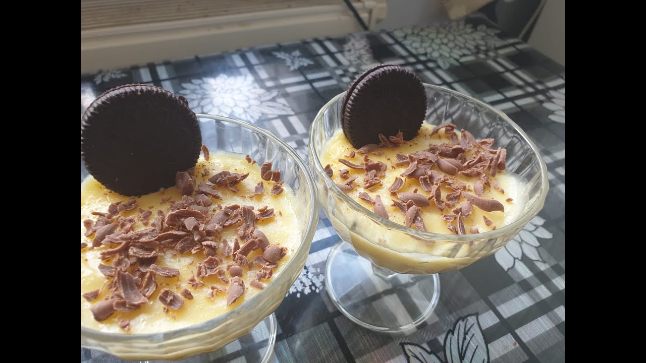 Vanille pudding - YouTube