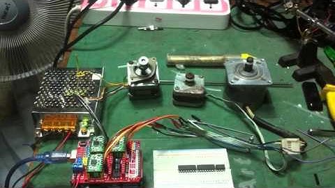 Arduino uno cnc test run gcode GRBL control