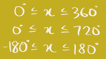 Altered Domain / Trigonometric Equations