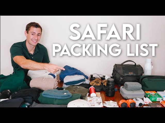 Packing for Safari: Everything I'm Taking On My Next Trip to Africa (Full  Packing List) 