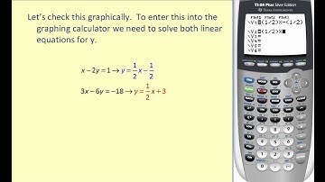 Solving Systems of Equations using Substitution