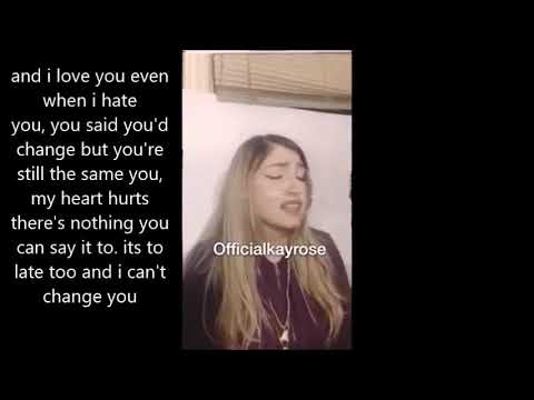 LONELY AKON FULL REMIX KAYROSEART// LYRICS