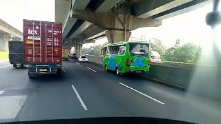 HUNTING BUS DI JALAN TOL JAKARTA CIKAMPEK,