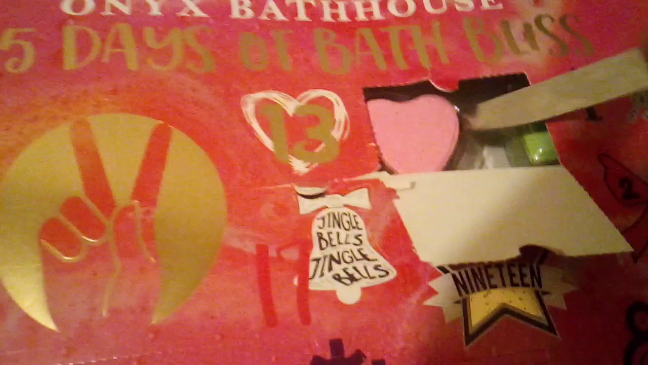 Onyx Bathhouse 25 Days of Bath Bliss--Day 3