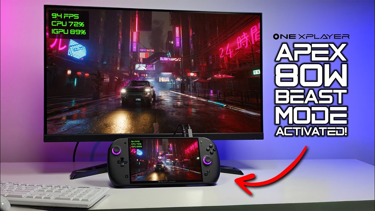 video ONEXPLAYER ONEXFLY APEX