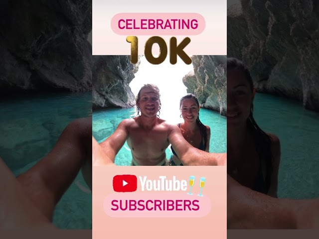 Celebrating 10,000 of our amazing supporters in our first year of making video’s! #shorts #sailing