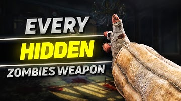I Ranked Every Hidden Weapon in COD Zombies