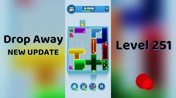 Drop Away Level 251 Walkthrough - NEW UPDATE | Step-by-Step Guide 🧠 | SolutionGuruji