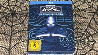 Avatar The Last Air Bender The Complete Series Blu Ray Box Opening 