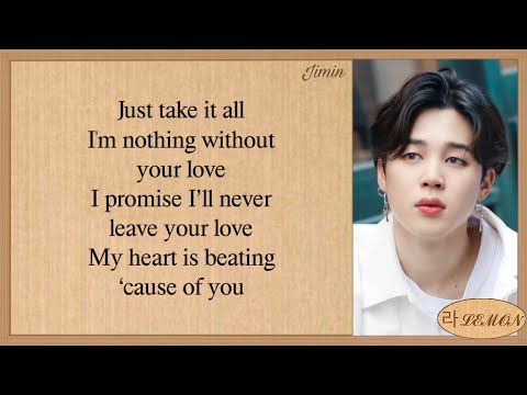 BTS Jimin X Ha Sungwoon With You [Our blues OST Part. 4] Lyrics