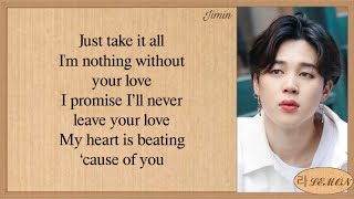 Bts Jimin X Ha Sungwoon With You Our Blues Ost Part 4 Lyrics