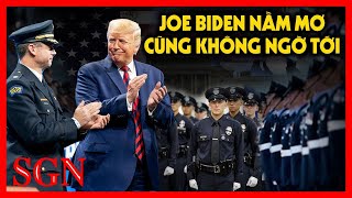 TIN VUI Toàn thể CẢNH SÁT Hoa kỳ đã dành cho TT Trump thứ này mà Joe Biden năm mơ cũng không có được