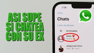 Cómo saber en WhatsApp si tu pareja chatea con su ex screenshot 4