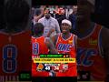 FOUR STRAIGHT 3s to End the Half by Thunder vs Suns NBA Cup #nba #thunder #sga