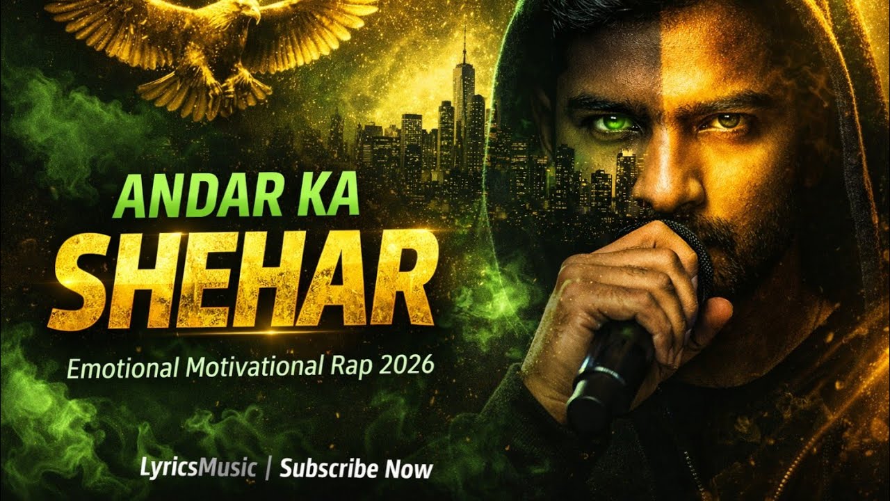 Andar Ka Shehar| Dark Emotional Rap | Life Struggle Motivational Song | Hindi Lyrics.