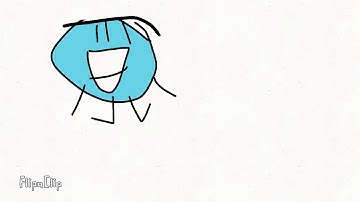 Bfb intro but are all blue in flipaclip