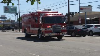 LAFD Squad 87 Responding