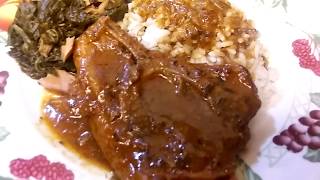 Smothered Pork Steak | Soul Food Cooking
