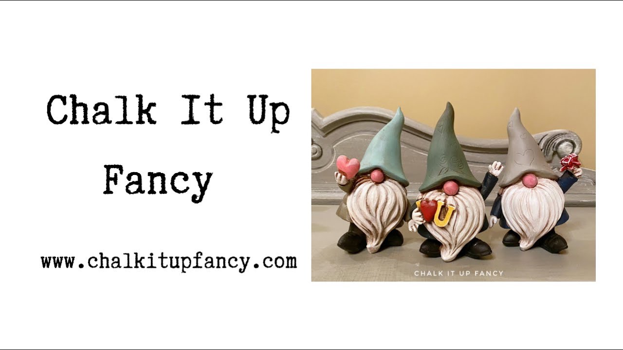 DIY Valentines Gnome From Hobby Lobby Painted with Wise Owl Paint YouTube