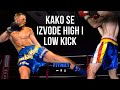 Kik boks tutorijal - MAWASHI GERI (high, middle and low kick)