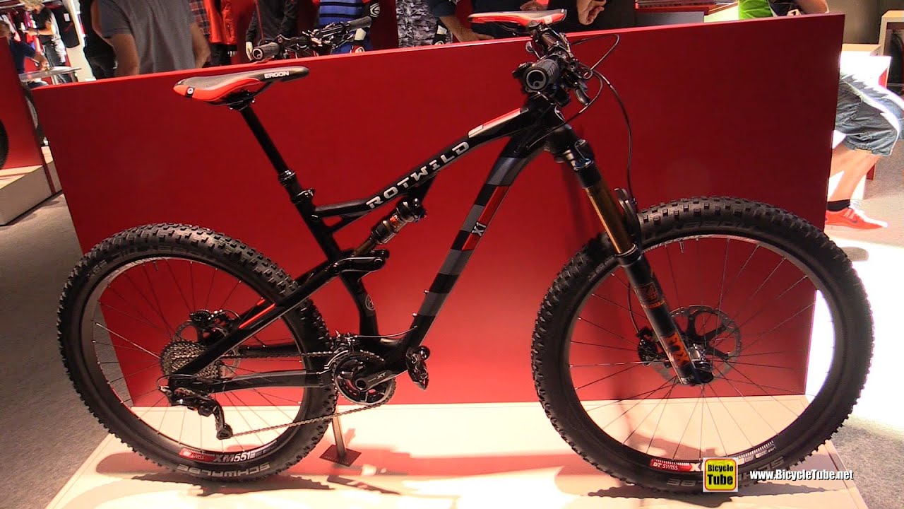 2016 Rotwild RX1 FS 27.5 Evo Mountain Bike - Walkaround - 2015 Eurobike