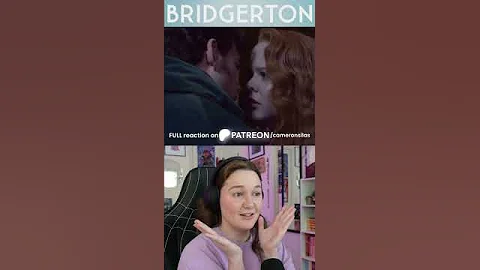 Penelope and Colin’s first kiss REACTION - Bridgerton season 3