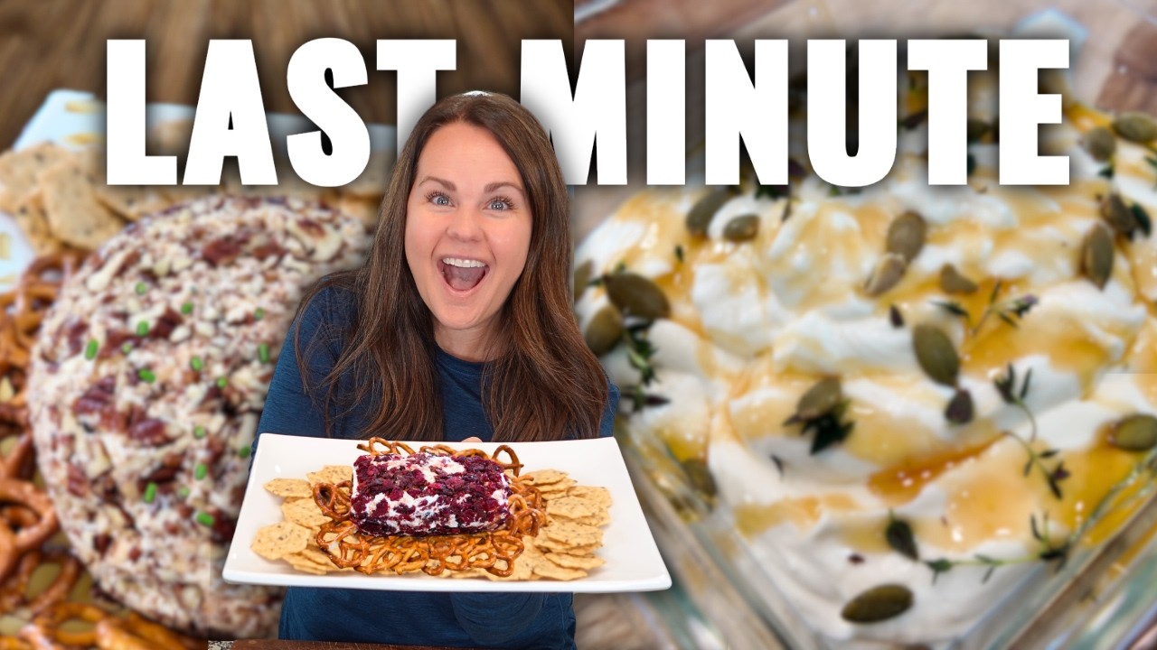 Quick and Easy NO BAKE Appetizers Made in Minutes