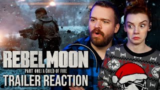 ZACK IS BACK | Rebel Moon Part 1 Trailer Reaction! | A Child Of Fire on Netflix