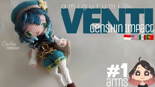 Venti Amigurumi #1 (Arms) | Genshin Impact | ????????