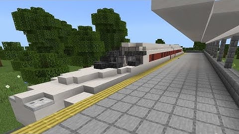 Working Train with just one Command Block | Minecraft